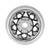 INJORA 1.9" Carbon Fiber Aluminum Wheels Offset -10mm for 1/10 RC Crawler (W1954)