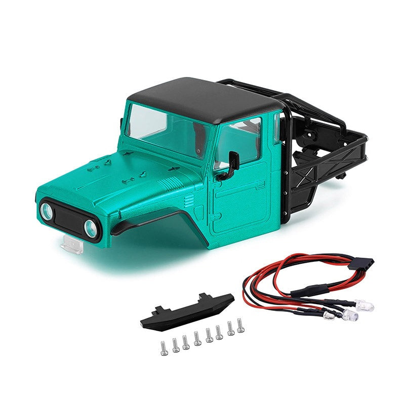 INJORA IR40 Half Truck Hard Plastic Body with Cage for 1/18 TRX4M