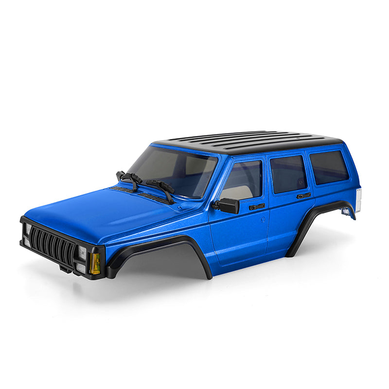 【新品】INJORA チェロキーボディ 1/18 RCクローラー TRX-4M用 INJORA ABS Cherokee Body With Bumpers for 155mm 1/18 TRX4M