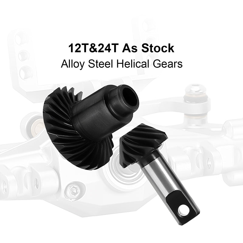 INJORA +4mm Diamond Axles for 1/18 TRX4M