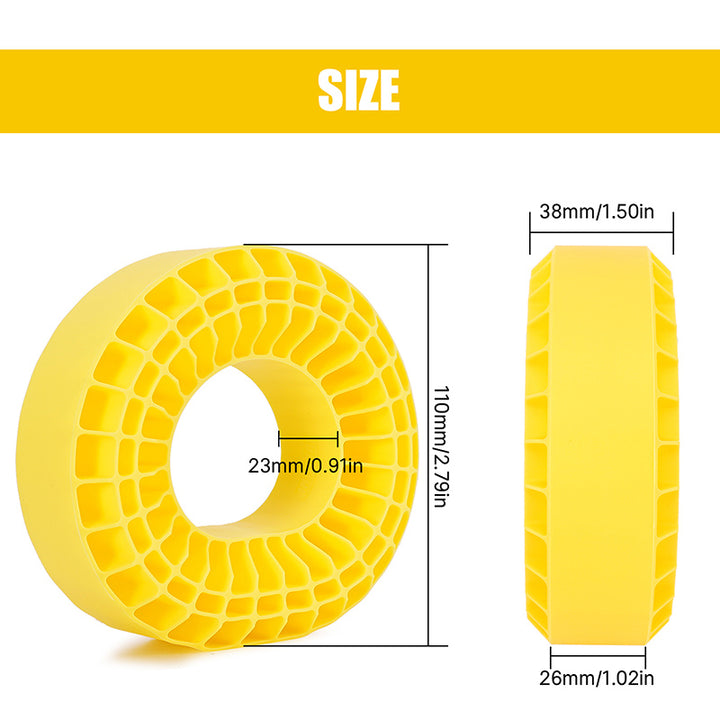 INJORA 2 STKS Siliconen Rubber Inserts Foam voor 1/10 RC