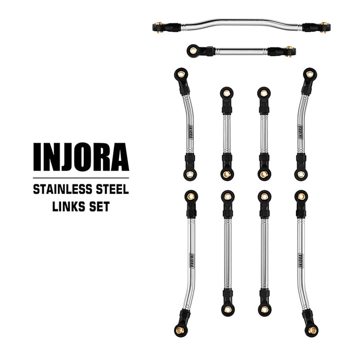 INJORA Lenkknöchel Aus Schwarzem Messing – CNC-gefräst, 2 Stück, Je 10,5 G – Für 1/18 HPI Venture18 – Hochpräzises RC-Ersatzteil INJORA Lenkknöchel Aus Schwarzem Messing – CNC-gefräst, 2 Stück, Je 10,5 G – Für 1/18 HPI Venture18 – Hochpräzises RC-Ersatzteil