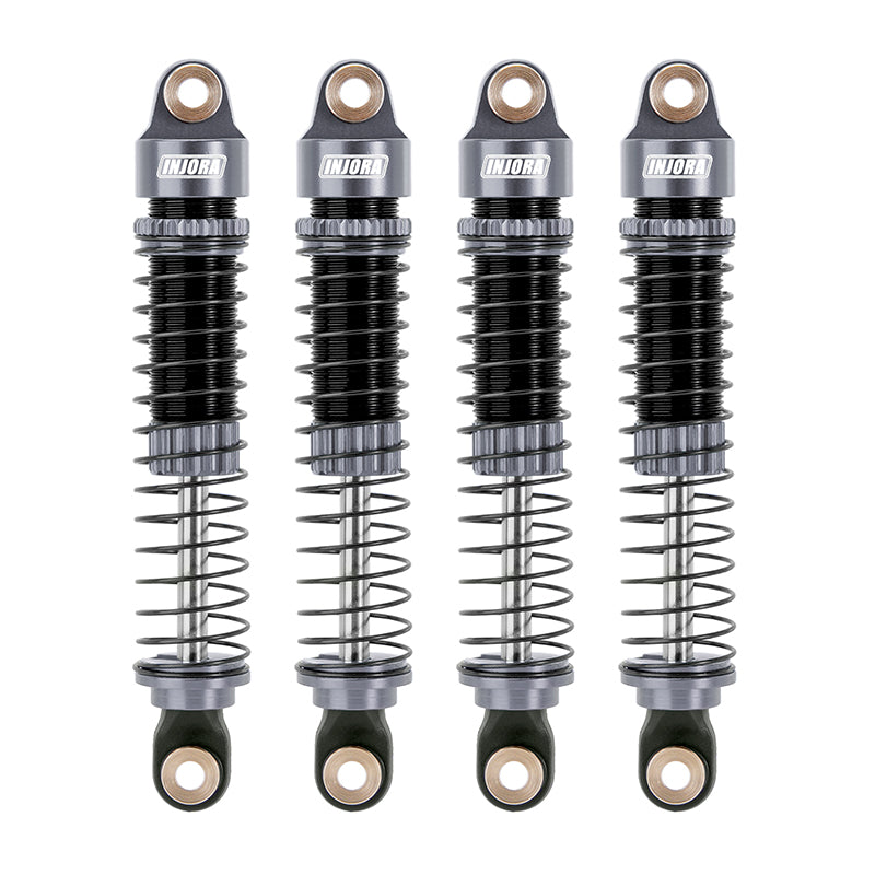 INJORA 59mm Long Threaded Oil Shocks for 1/18 Redcat Ascent-18 HPI Ven