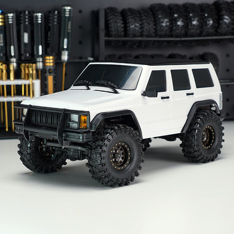 INJORA ABS Cherokee Body With Bumpers for 155mm 1/18 TRX4M Bronco