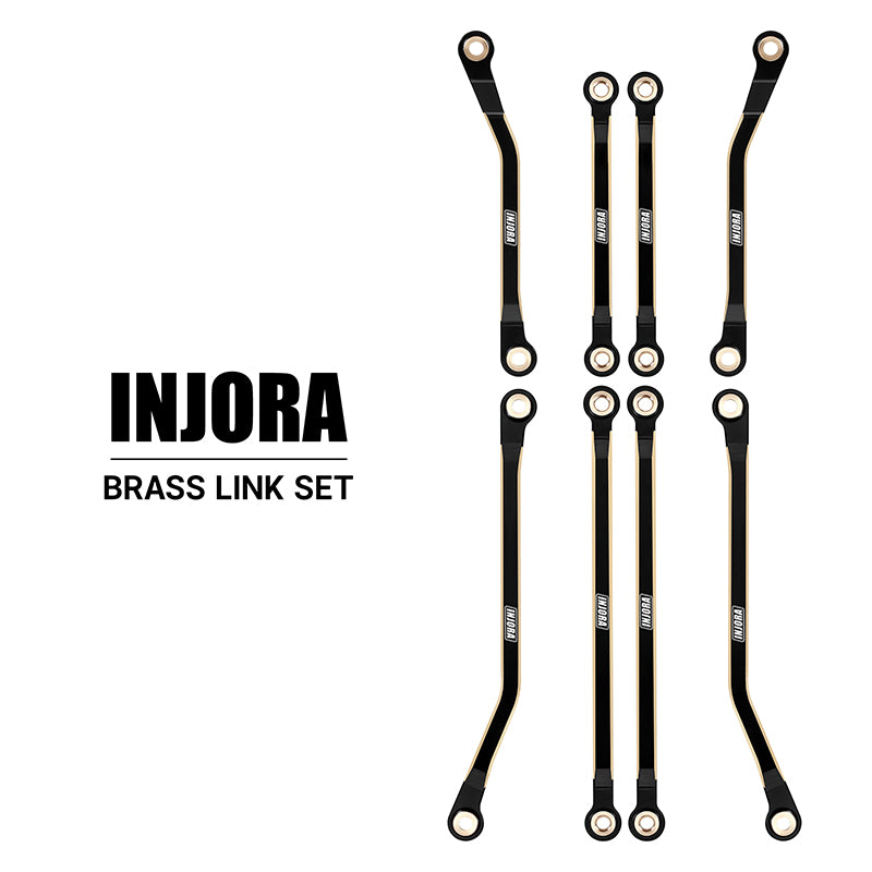 INJORA Brass High Clearance Links for 1/18 TRX4M High Trail