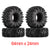 INJORA Swamp Claw 1.0" M/T Tires (4) (56mm/64mm)