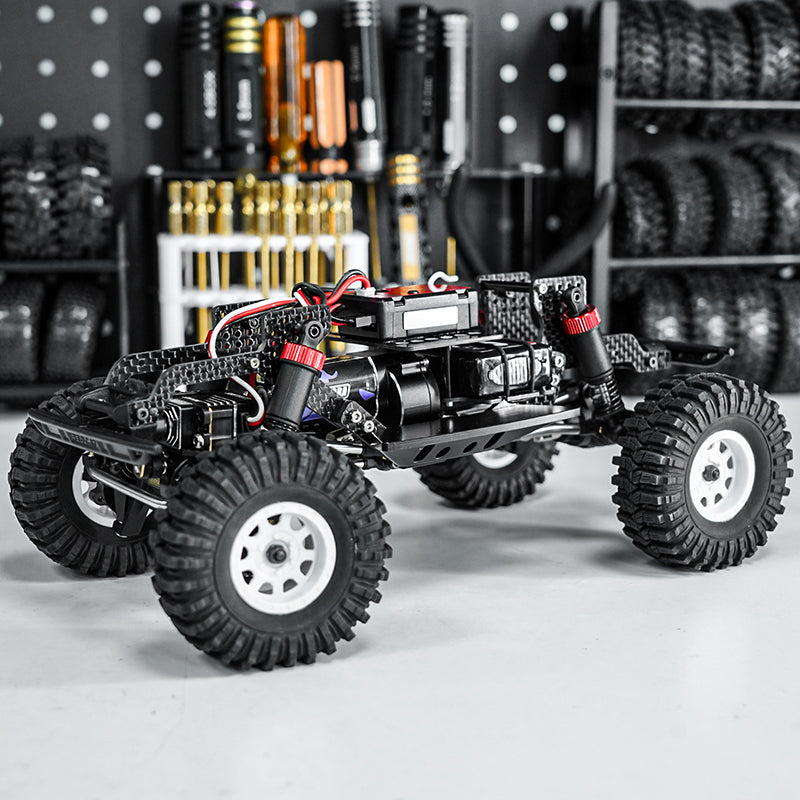 INJORA LCG Carbon Fiber Chassis Kit for 1/18 Redcat Ascent-18