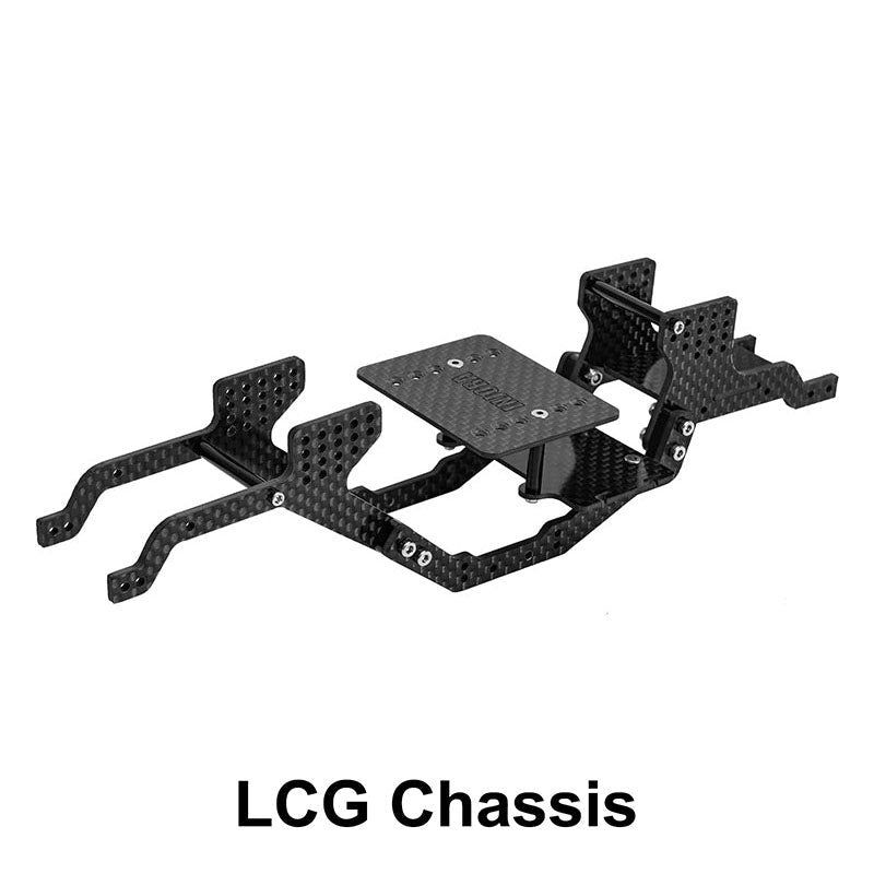 INJORA LCG Carbon Fiber Chassis Kit for 1/18 Redcat Ascent-18