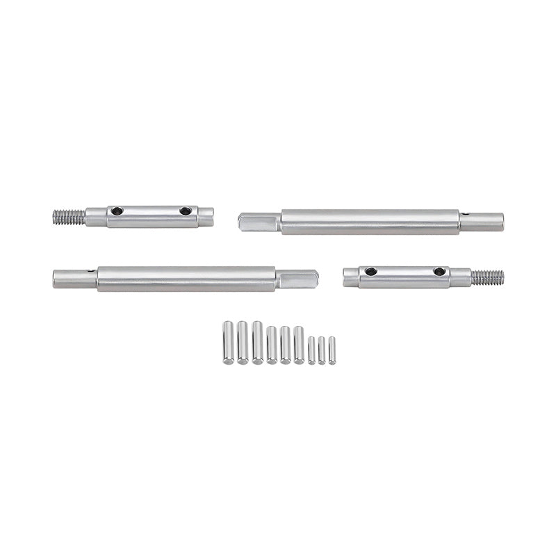 INJORA Stainless Steel Rear Axle Shafts for 1/18 Redcat Ascent-18