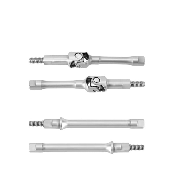 INJORA Stainless Steel Axle Shafts for 1/30 SCX30