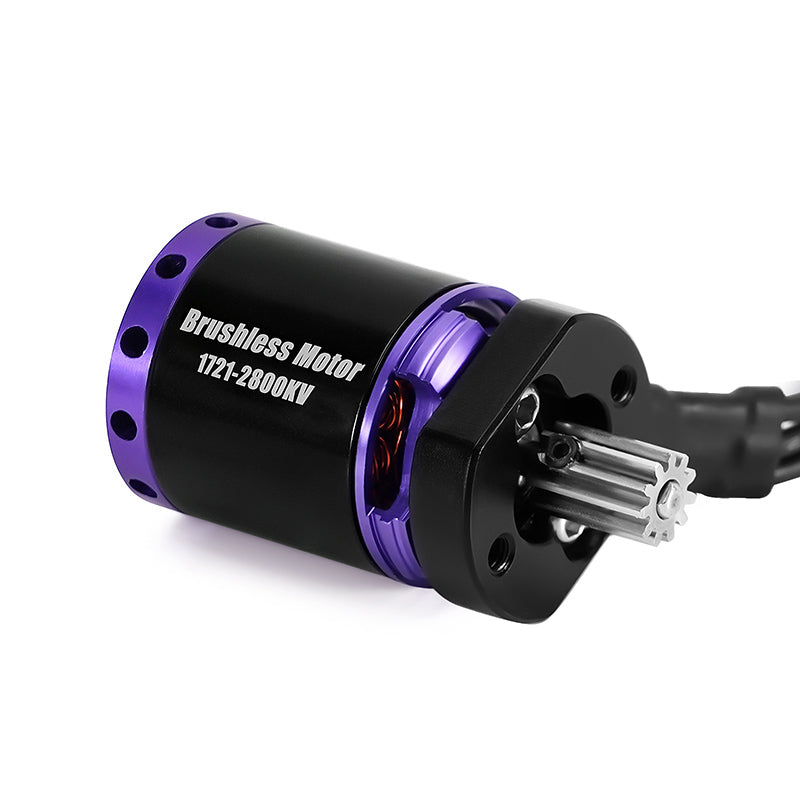 INJORA 11T Pinion for INJORA TRX4M 1721 Purple Viper Brushless Motor
