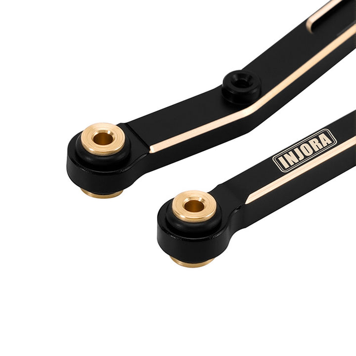 INJORA Zwart gecoate messing stuurstangen voor 1/30 Axial INJORA Zwart gecoate messing stuurstangen voor 1/30 Axial