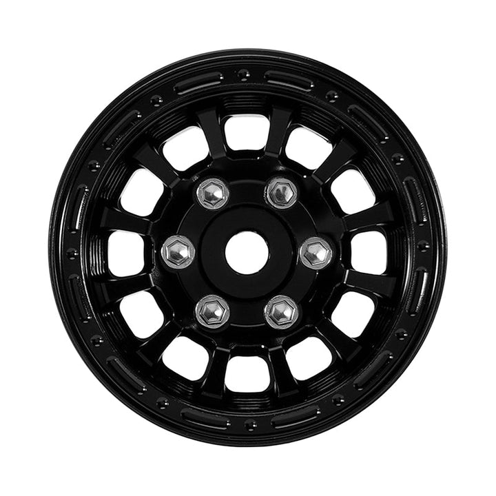Roues Beadlock 1,0 INJORA – Aluminium – Déport 0 Mm – 28x15,4 Mm – 7 Mm Hex – 12 G – 4 Pièces