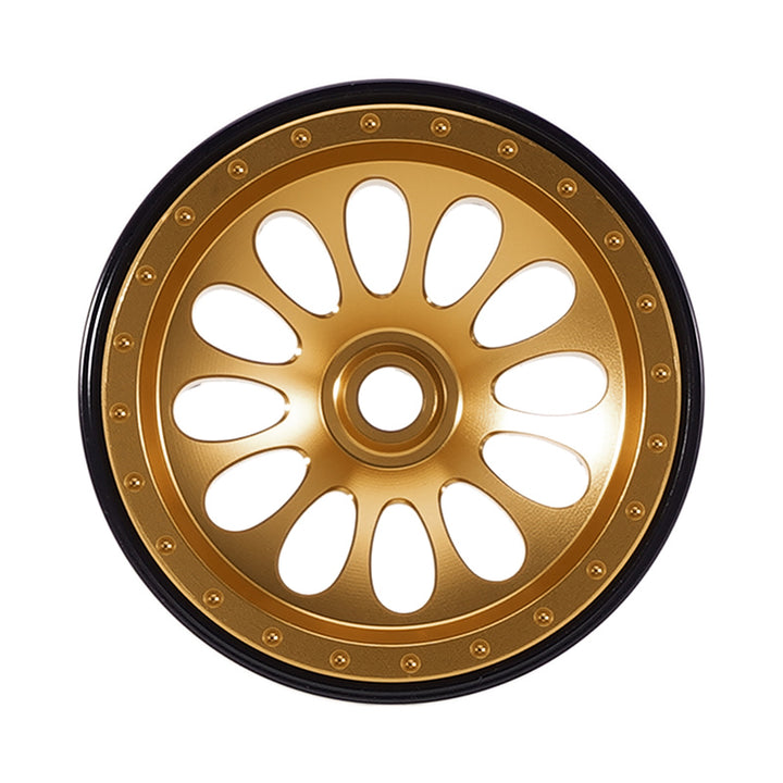 INJORA D19 Ripple – Llanta De Aluminio Con Bloqueo De Talón Para Axial SCX24 1/24, Mecanizada Por CNC, En Dorado O Titanio