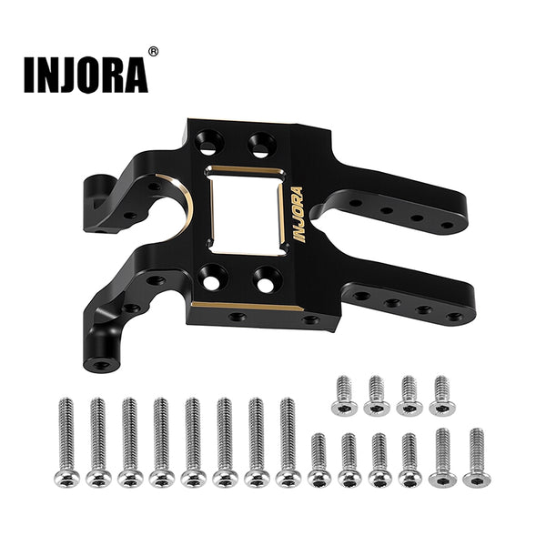INJORA Black Brass Skid Plate for 1/18 Redcat Ascent-18 APEX
