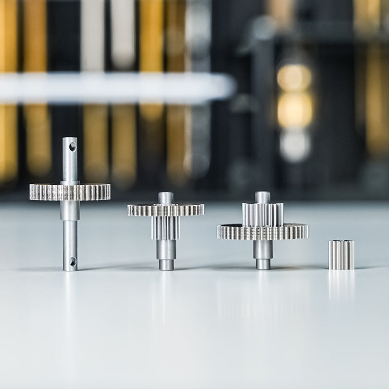 Belt Drive Transmission Gears System For 1/10 RC Car Crawler Axi