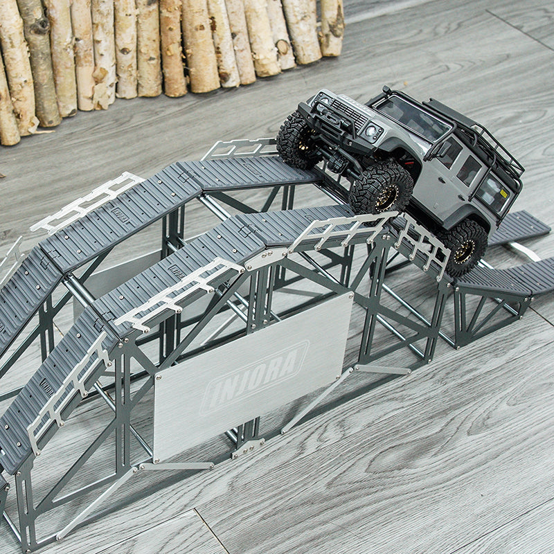Clearance Sale] INJORA Bridge Course Obstacle Kit for 1/18 1/24 RC Cr