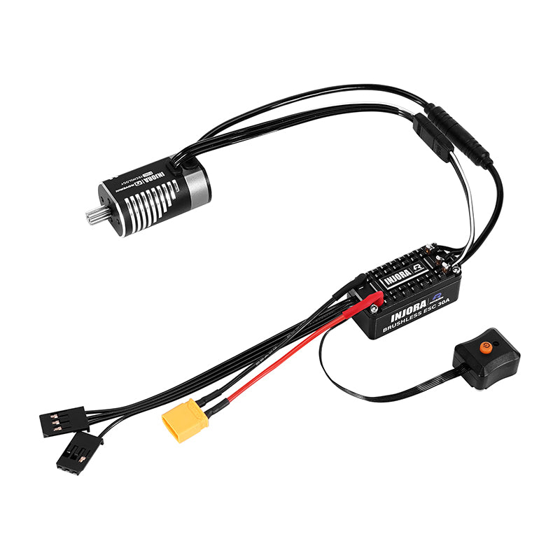 INJORA Roverin FOC Sensored Brushless ESC & Motor Combo for
