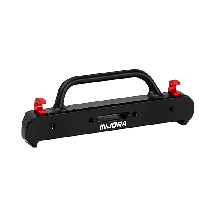 INJORA Paragolpes Delantero Y Trasero De Aluminio Para SCX30 JLU – Piezas De Alta Calidad Para Tu 4x4