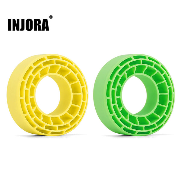 INJORA 4pcs Silicone Rubber Inserts for 56-58mm 1.0" Tires