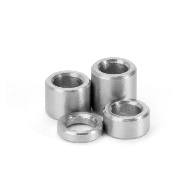 INJORA 80pcs M2.5 Flat Stainless Steel Spacers Washers Shims for TRX4M