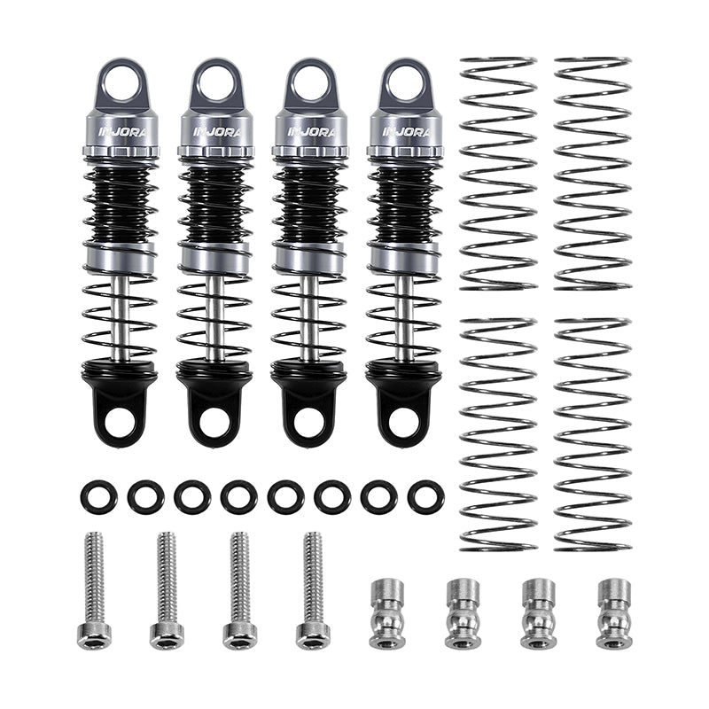 INJORA 26mm Aluminum Oil Shocks For 1 30 Axial SCX30 injora-26mm-aluminum-oil-shocks-for-1-30-axial-scx30