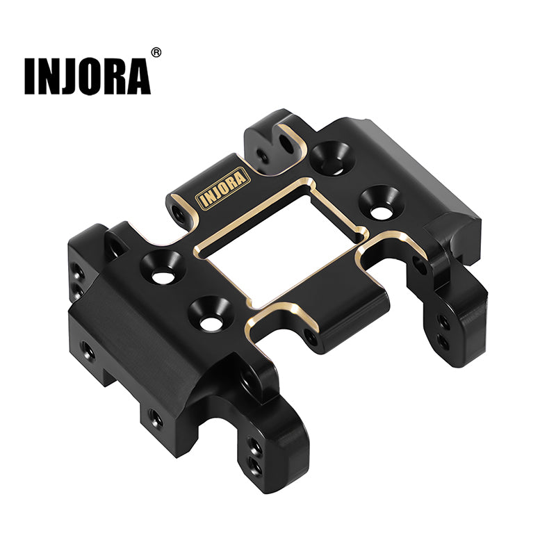 INJORA 21g Brass Skid Plate Transmission Mount for 1/18 Redcat Ascent-