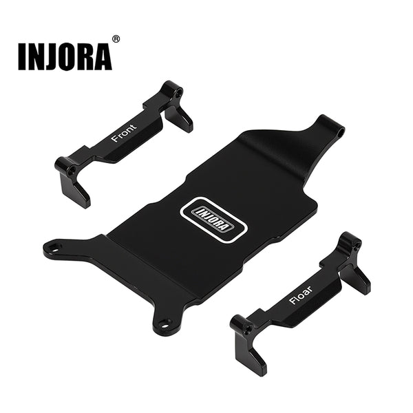 INJORA Aluminum Brushless ESC Mount with Battery Holder for 1/24 Buggy Losi Micro-B