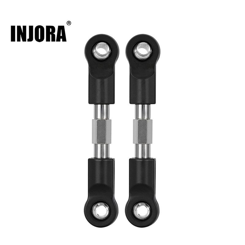 INJORA Stainless Steel Steering Links for Arrma Mojave Grom Losi Nasca