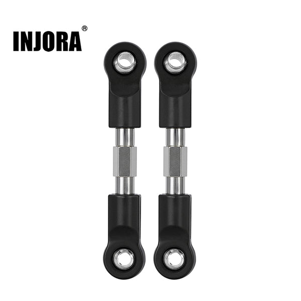 INJORA Stainless Steel Steering Links for Arrma Mojave Grom Losi Nascar