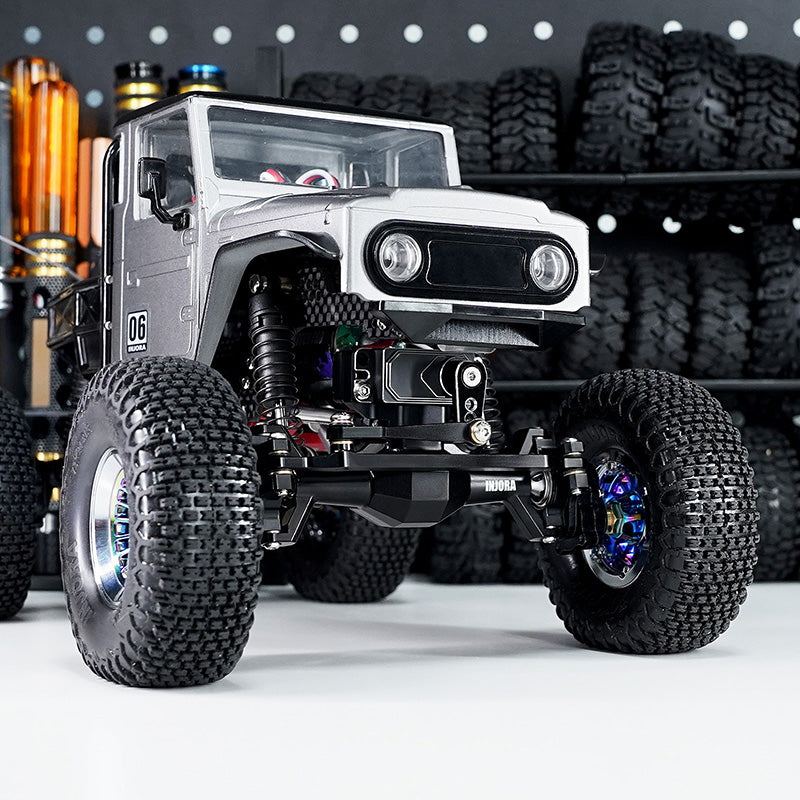 INJORA 35Kg Digital Servo With Metal Axle Stand - High Torque RC Servo For 1/10 Crawler SCX10 TRX4