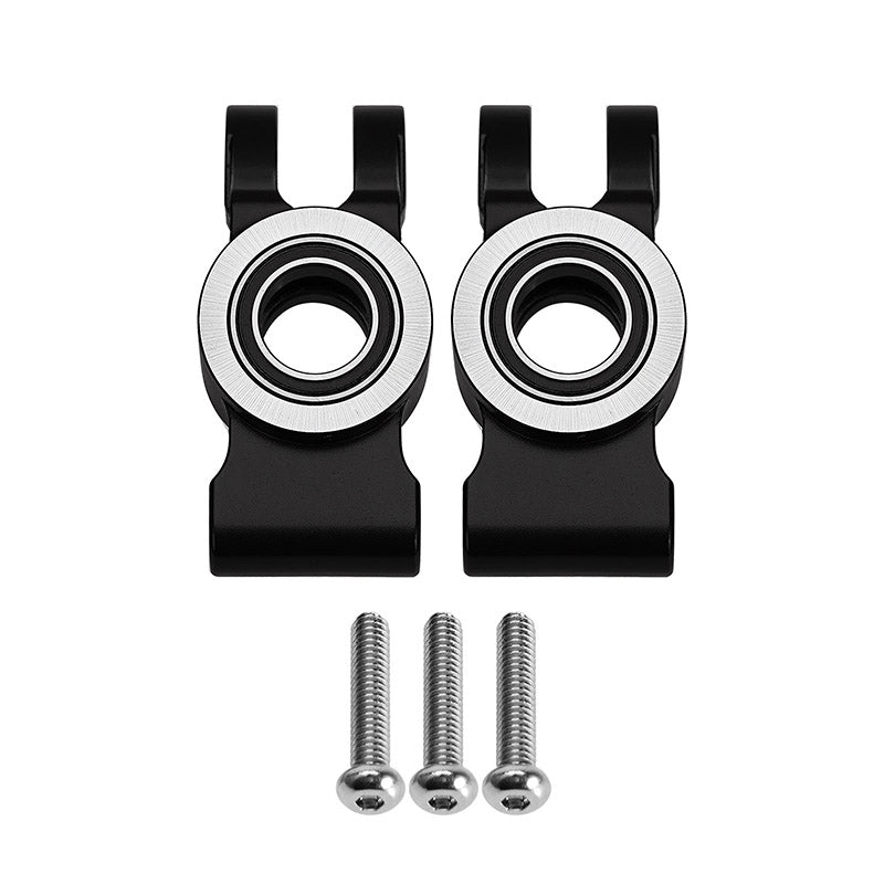 INJORA Aluminum Rear Hubs for Arrma Mojave Grom Losi Nascar