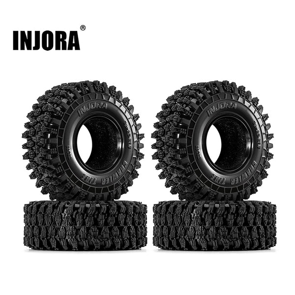 INJORA 1.3" 70*26mm Rock Crawling Tires (T1311)