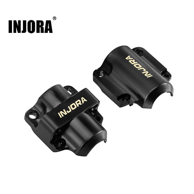 W*A様 ANATOMICA COVER ALL INJORA Black Brass Diff Covers for 1/30 SCX30 Stock Axles