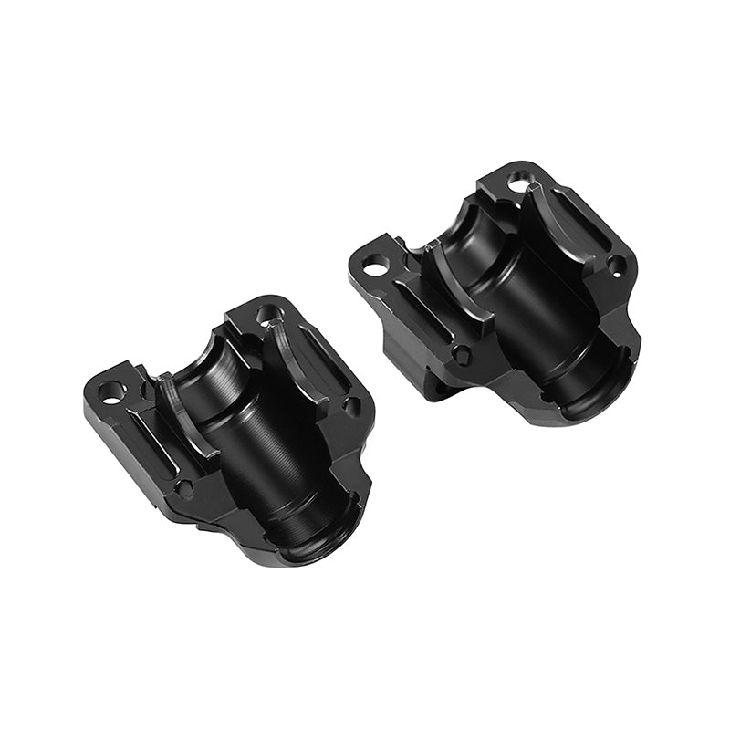 INJORA Black Brass Diff Covers for 1/30 SCX30 Stock Axles