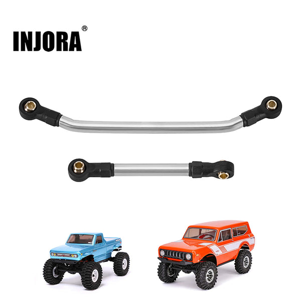 INJORA Stainless Steel Steering Links for 1/18 Redcat Ascent-18