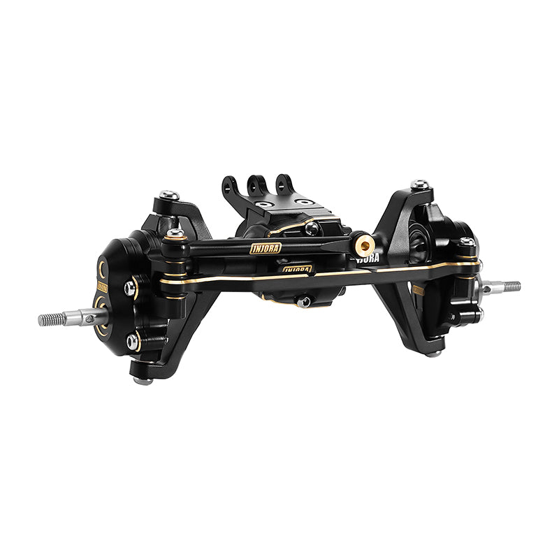 INJORA Brass & Aluminum Portal Axles for 1/18 Redcat Ascent-18 Brushed