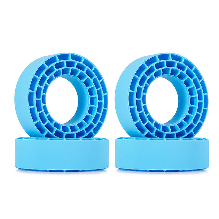 Inserts en caoutchouc silicone jaune 0.7'' pour pneus 39-41mm INJORA (x4) - TI07-40-14 Inserts en caoutchouc silicone jaune 0.7'' pour pneus 39-41mm INJORA (x4) - TI07-40-14