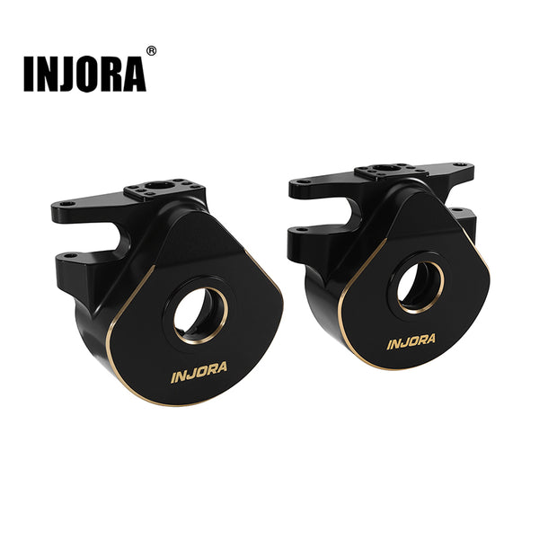 INJORA Black Brass Steering Knuckles for 1/10 VP H10 Optic