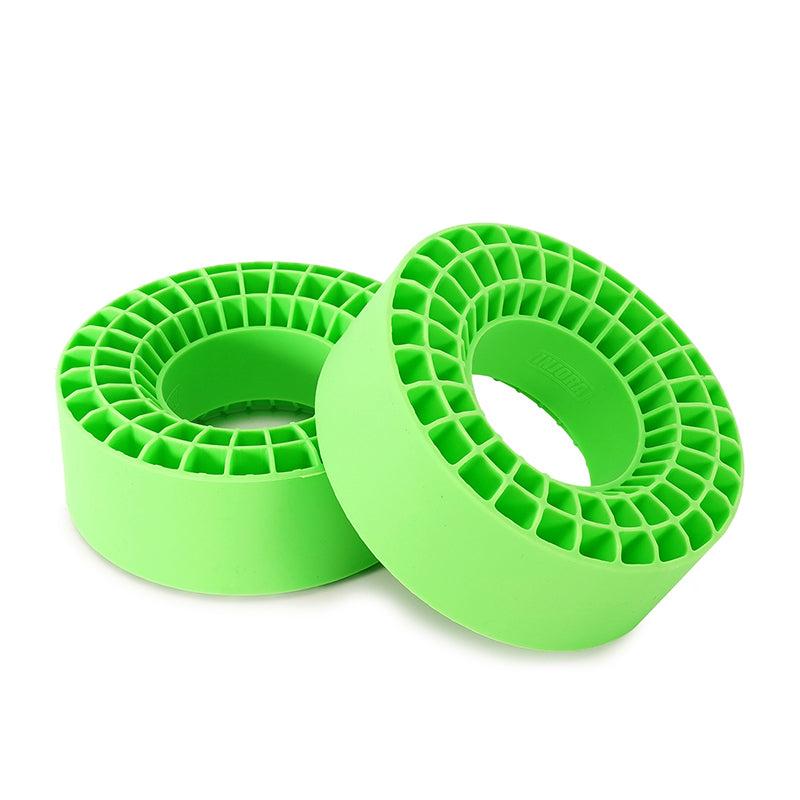 INJORA Lot de 4 inserts en caoutchouc de silicone pour pneu de 146 à 149 mm (14,75 cm de diamètre extérieur) 5,6 cm (vert INJORA Lot de 4 inserts en caoutchouc de silicone pour pneu de 146 à 149 mm (14,75 cm de diamètre extérieur) 5,6 cm (vert