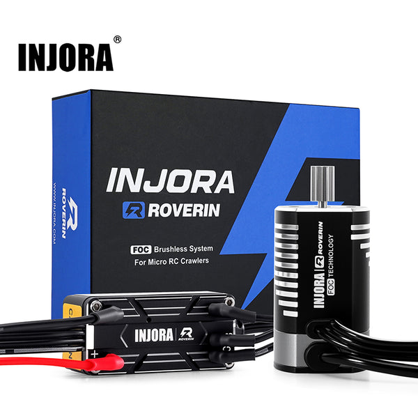 INJORA Roverin M30 G2 FOC Sensored Brushless ESC & Motor for 1/18