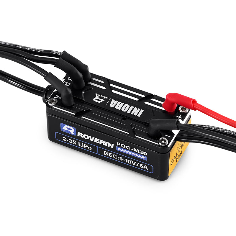 INJORA Roverin M30 G2 FOC Sensored Brushless ESC & Motor for 1/18