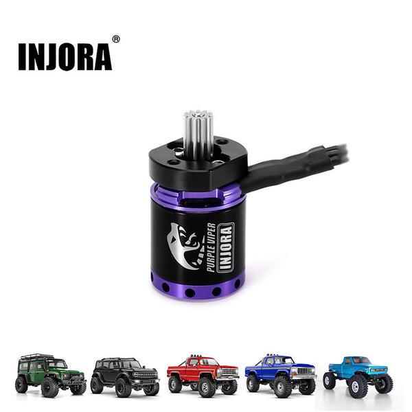 INJORA Purple Viper 1721 Brushless Motor for 1/18 TRX4M Ascent-18