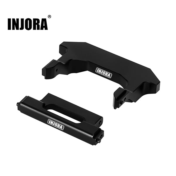 INJORA IR60 Body Front Bumper & Rear Mount for 1/24 SCX24 Gladiator Power Wagon