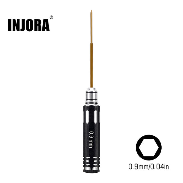 [Clearance Sale]INJORA 0.04" 0.9mm Hexagon Screwdriver for 1/24 1/18 RC Crawlers