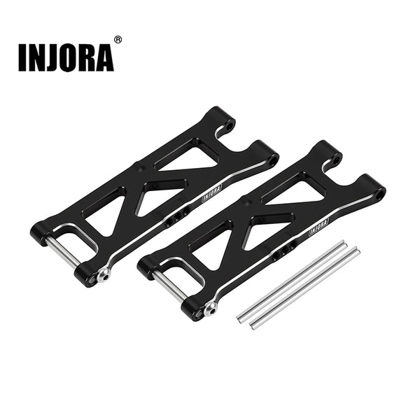 INJORA Aluminum Rear Lower Suspension Arms for Arrma Typhon Grom Granite Grom