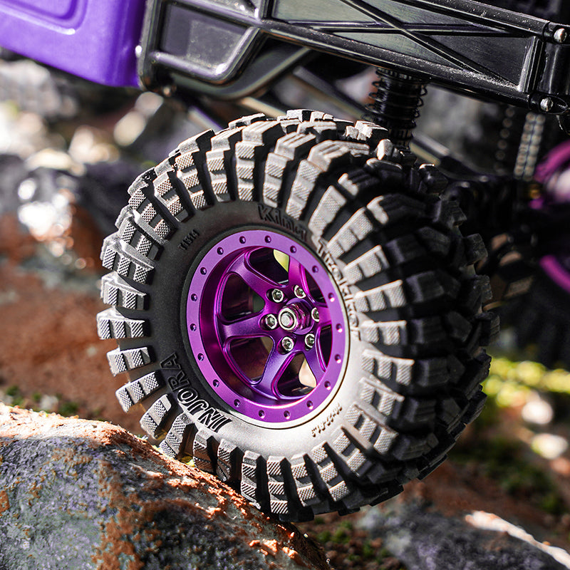 INJORA 1.3" Pneus De Roue - S5 Swamp Claw Pneus Tout-Terrain 70