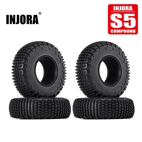 INJORA S5 1.9" 4.19" OD XHX Pin Tires (4) (105*33mm)