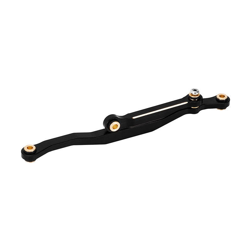 【屋外走行なし】INJORA カーボンシャーシ & アクスル 2スピード INJORA Black Brass Steering Links Set for 1/18 HPI Venture18 Bronco