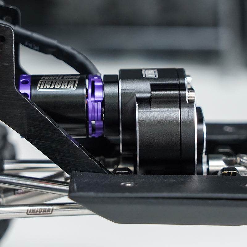 INJORA CNC Aluminum Complete Transmission for 1/18 Redcat Ascent-18